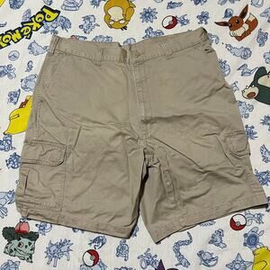 Vintage 2000s Dickies Beige Workwear Cargo Shorts